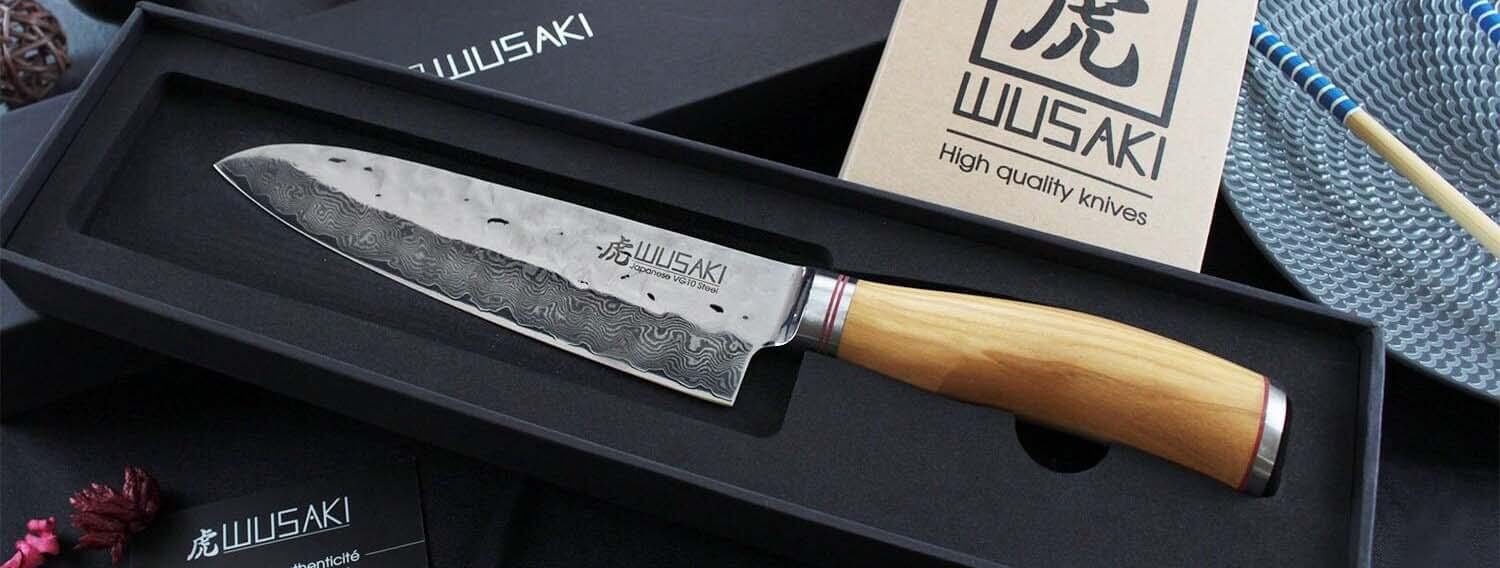 Set de 7 couteaux Japonais - Chef Tanaka - Terre de feu